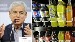Gobierno evalúa aplicar ISC a bebidas azucaradas
