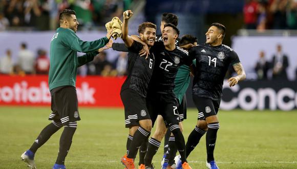 Un gol de Jonathan dos Santos sobre el fianl del partido el dio a México  una victoria 1-0 sobre Estados Unidos  y su octava Copa Oro. (Foto: AFP)