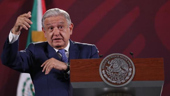 Presidente de México, Andrés Manuel López Obrador, pidió a hispanos que no voten por Ron DeSantis para presidente de Estados Unidos (Foto: EFE/Sáshenka Gutiérrez)