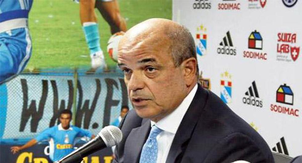Federico Cúneo habló sobre la mala campaña de Sporting Cristal en la Copa Libertadores (Foto: Internet)