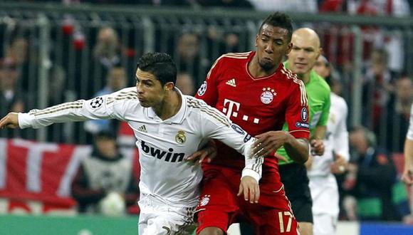 Real Madrid vs. Bayern Múnich: los elogios de Boateng a Cristiano Ronaldo. (Foto: EFE)