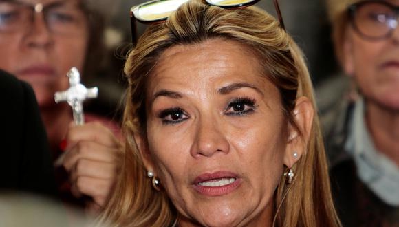 Jeanine Añez, de 52 años, es abogada y política. (REUTERS/Manuel Claure).