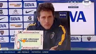 Guillermo Barros Schelotto discutió EN VIVO con un periodista