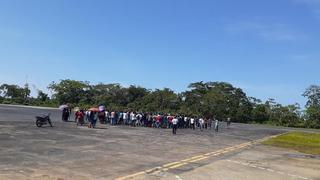 Loreto: indígenas tomaron aeródromo de Andoas