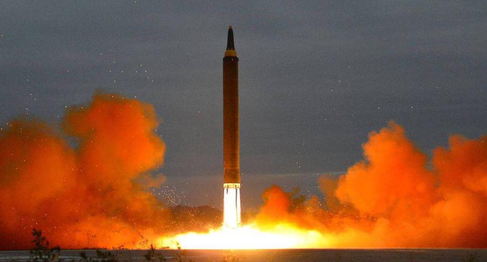Corea del Norte sigue agitando las tensiones con USA con el lanzamiento de un nuevo misil balístico (EFE)