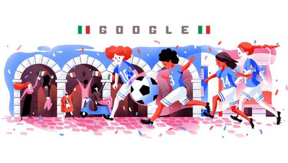 Google celebra la octava edición del torneo con una serie de doodles de artistas invitados que representan a cada uno de los países competidores. (Foto: Google)