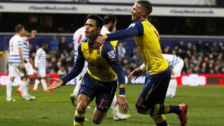 Arsenal venció 2-1 de visita al QPR por la Premier League