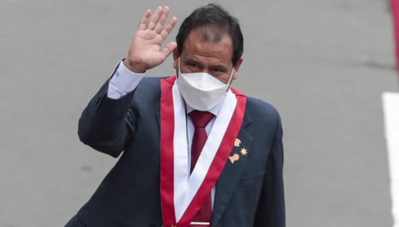 Edgar Tello, congresista de Perú Libre, dijo que Martín Vizcarra se quedó sin bancada. (Foto: Andina)