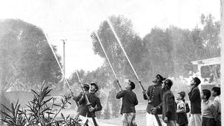 La historia de la compañía de bomberos Garibaldi 7 del Callao, que cumple 150 años de fundación
