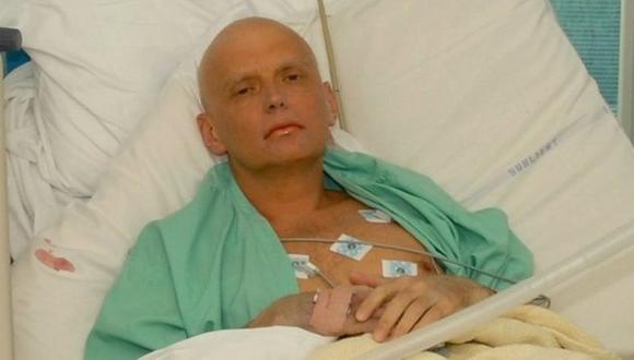 Alexander Litvinenko murió en un hospital de Londres tres semanas después de haber sido envenenado con polonio. (Getty Images).