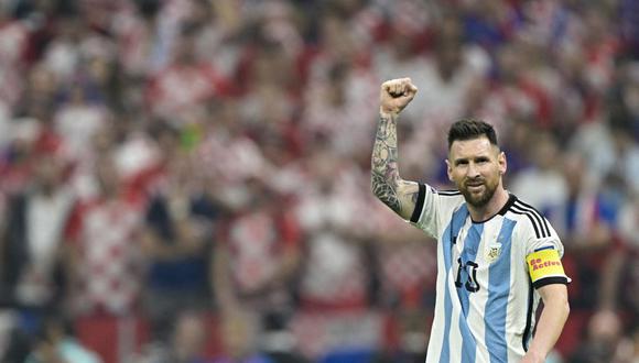 Messi sobre la final de Qatar 2022: “Es mi último partido en un Mundial” | Foto: AFP
