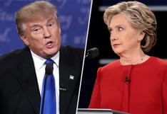 Elecciones en USA: Trump ya supera por un punto a Hillary Clinton