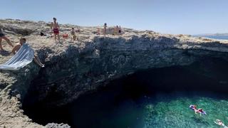 El paradisíaco y peligroso balneario de Malta donde se ahogó un joven colombiano