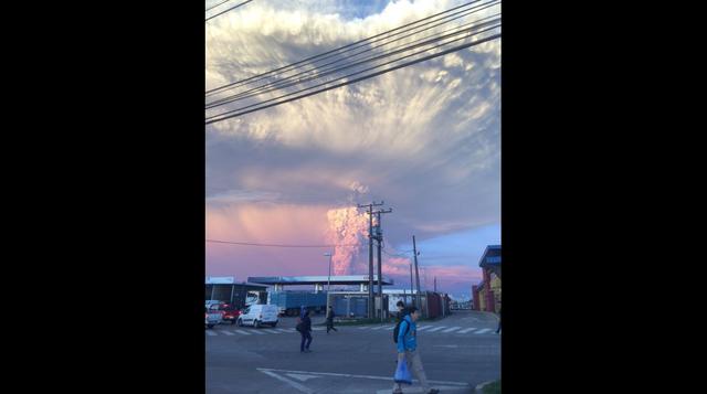 La impresionante erupción del volcán chileno Calbuco - 9