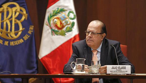 Presidente del BCR, Julio Velarde. (Foto: GEC)