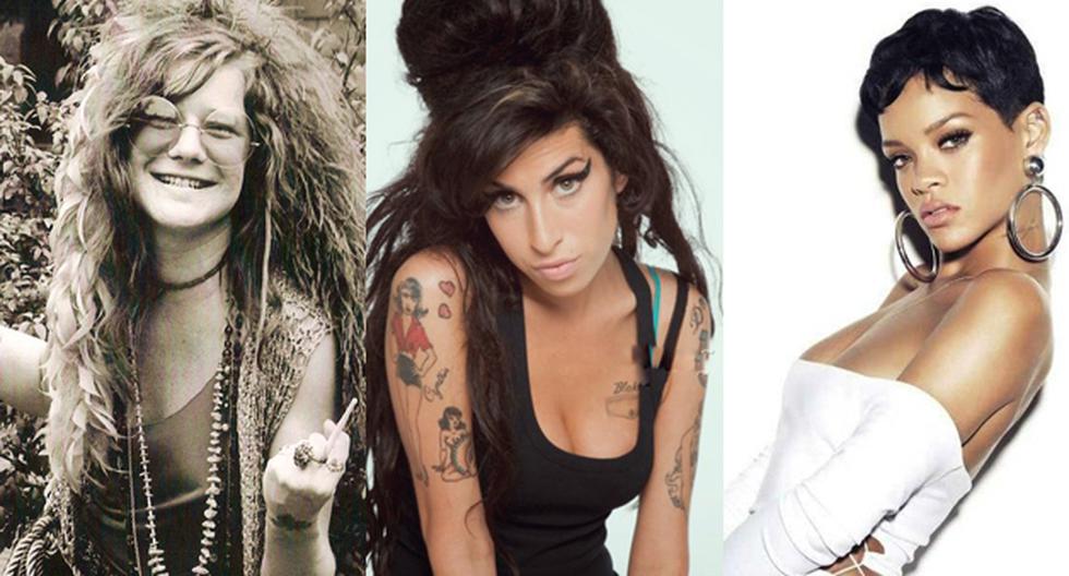 Biopics de Janis Joplin, Amy Winehouse y Rihanna en camino. (Foto:Difusión)