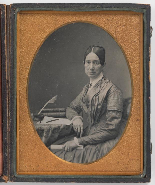 With the daguerreotype, portraits were made that impressed by their faithful reflection of reality.  Photo: National Portrait Gallery of the Smithsonian Museum