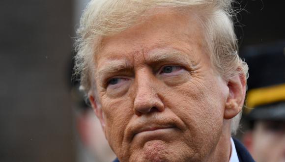 El ex presidente estadounidense Donald Trump. (Foto de ANGELA WEISS / AFP)