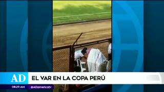 El VAR en la Copa Perú: Liga Distrital de Lamas estrenó sistema de Videoarbitraje