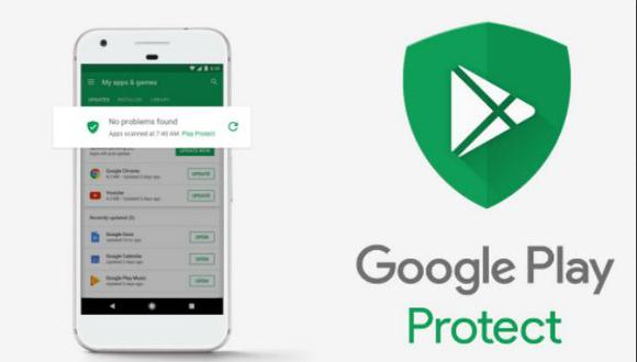 Google Play Protect es capaz de analizar 50.000 millones de aplicaciones a diario.(Foto: Android)