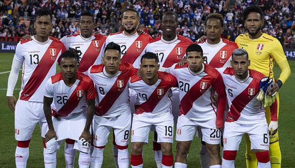 Selección Peruana y su nuevo lugar en el ranking FIFA. (Foto: AFP)