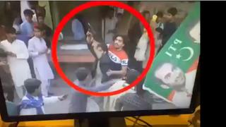 El impactante momento en el que un “héroe anónimo” salva la vida del exprimer ministro de Pakistán | VIDEO