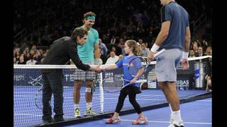 Niña tenista deslumbró al Rafa Nadal y a Ben Stiller