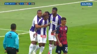 Alianza Lima vs. Deportivo Municipal: Oslimg Mora sorprende en el área chica y anota el 1-0 de cabeza | VIDEO