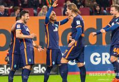 Claudio Pizarro anotó golazo en triunfo de Werder Bremen ante Augsburgo | VIDEO