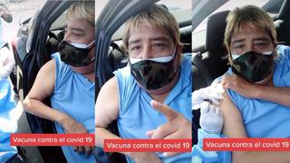 José Abelardo Gutiérrez Alanya, más conocido como ‘Tongo’, fue vacunado contra el COVID-19 [VIDEO]
