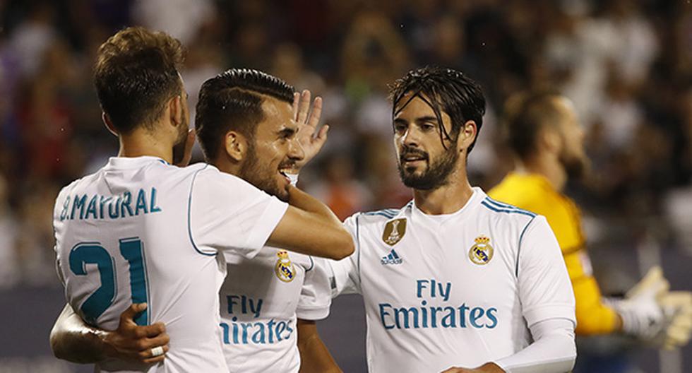 Tras un empate 1-1, el Real Madrid consiguió quedarse con la victoria ante las estrellas de la MLS. (Foto: EFE)