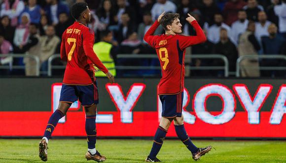 España venció 3-1 a Jordania y quedó listo para afrontar la Copa del Mundo. Foto: selección española