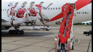 Arsenal: plantel tomó un vuelo para viajar ¡14 minutos!