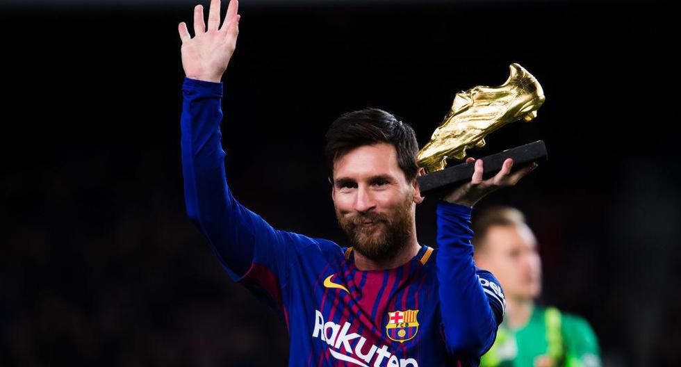 Lionel Messi habló tras recibir el Trofeo Pichichi y el Trofeo Alfredo Di Stéfano. (Foto: Getty Images)