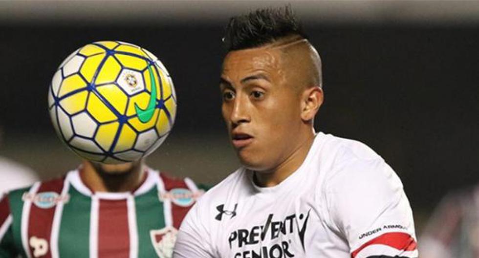 Sao Paulo de Christian Cueva cerca de llegar a la Copa Sudamericana. (Foto: Sapo Paulo Facebook)