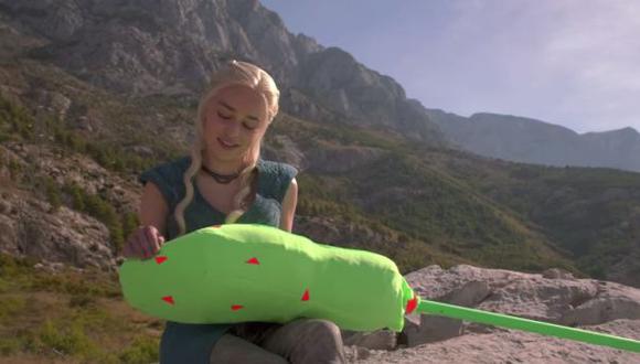 YouTube: ‘making of’ muestra a dragones de "Game of Thrones"