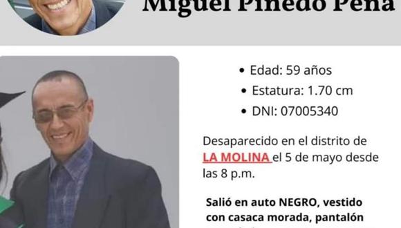 El bombero Miguel Pinedo Peña fue hallado muerto este jueves 9 de mayo en Pachacamac. (Foto: X)