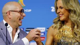 Pitbull defendió en Brasil su canción oficial del Mundial 2014