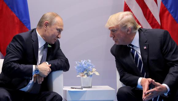Donald Trump y Vladimir Putin se reunirán el lunes en la ciudad finlandesa de Helsinki. (Reuters)