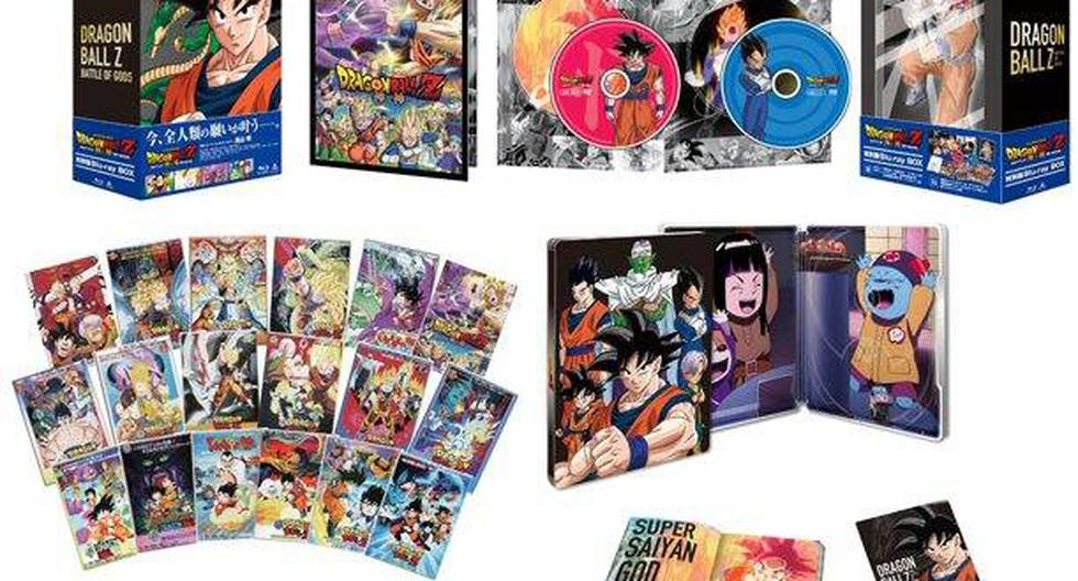Dragon Ball Z: Battle of Gods en DVD y Blu Ray. (Foto: Difusión)