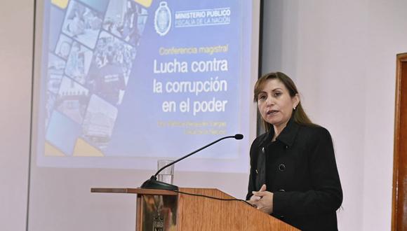 Patricia Benavides es la actual fiscal de la Nación. (Foto: @FiscaliaPeru)