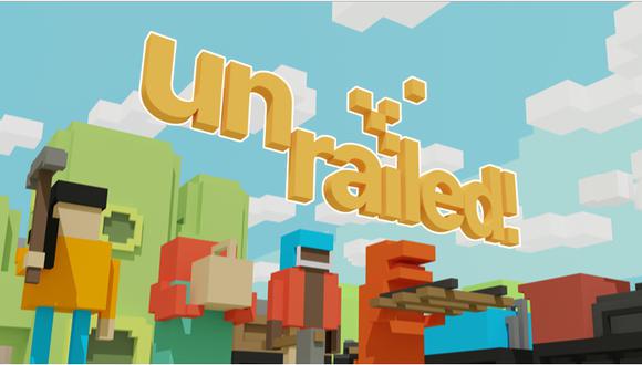 Unrailed! es un juego parecido a Minecraft que actualmente está gratis en Epic Games. (Foto: Unrailed!)