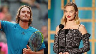 Margot Robbie: la atrevida invitación que le hizo el tenista Stéfanos Tsitsipas