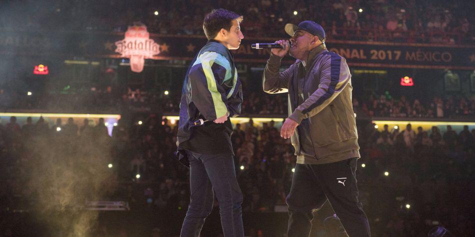 Aczino y Wos, representantes de México y Argentina, respectivamente, se han enfrentado en las finales de la dos últimas internacionales. (Foto: Red Bull)