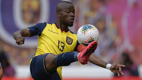 Enner Valencia dio positivo por coronavirus y no jugará ante Colombia. (Foto: AFP)