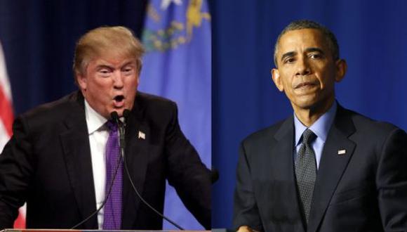 Donald Trump pide al Congreso investigar a Barack Obama