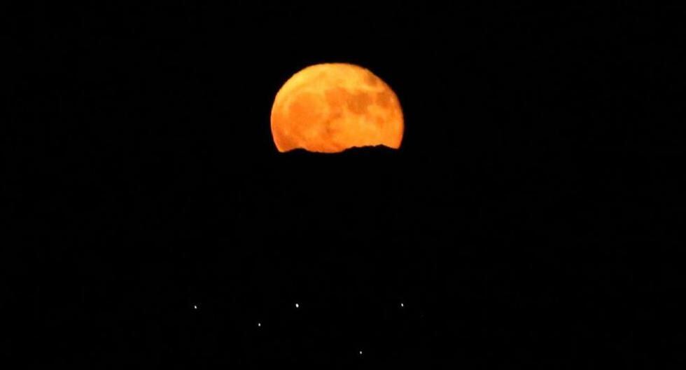 La Superluna de Sangre será visible desde toda América, oeste de Europa y África. (Foto: EFE)