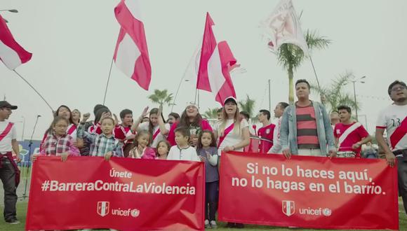 #BarreraContraLaViolencia, la campaña de Unicef y la FPF para prevenir el maltrato infantil