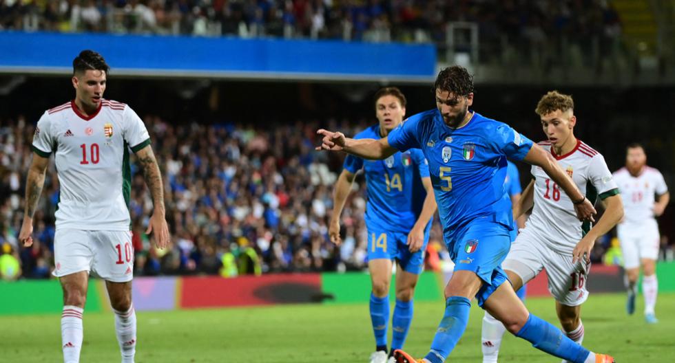 Italia venció a Hungría por el Grupo 3 de la UEFA Nations League. (Foto: AFP)