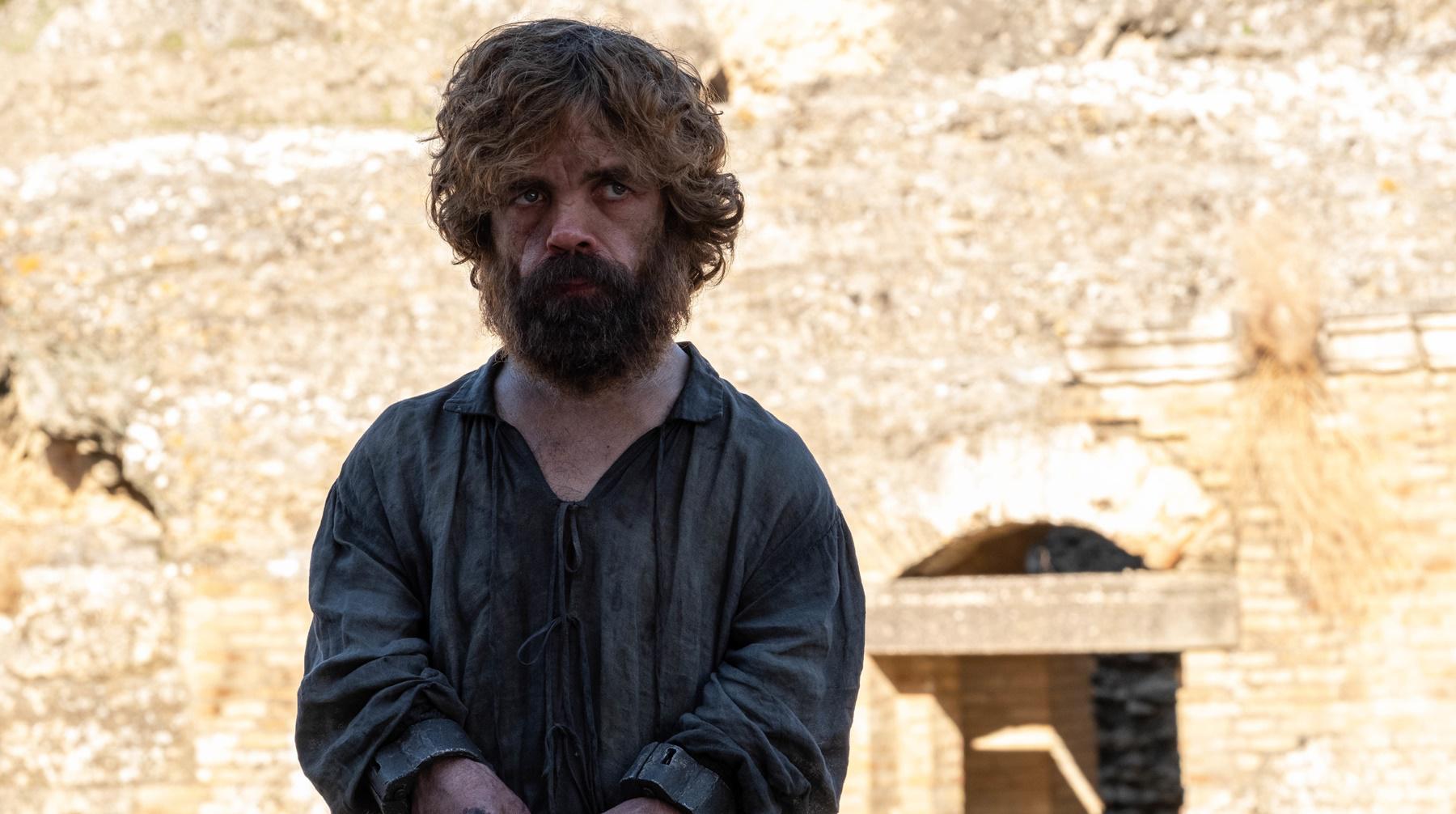 Tyrion Lannister (Peter Dinklage) en uno de los momentos cruciales del final de "Game of Thrones". Foto: HBO.